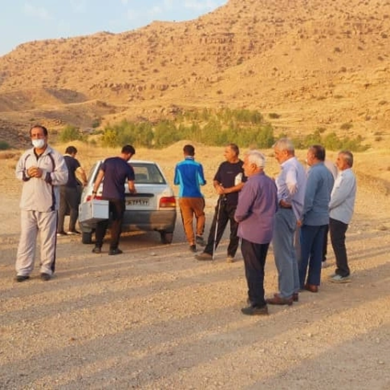 بمناسبت هفته دفاع مقدس هیئت کوهنوردی شهرستان بهمئی برگزارکرد