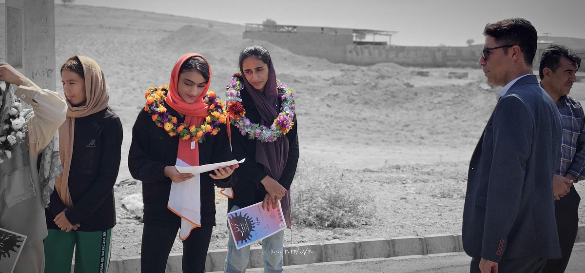 استقبال ریاست اداره ورزش وجوانان ازبانوان قهرمان موی تای کشور