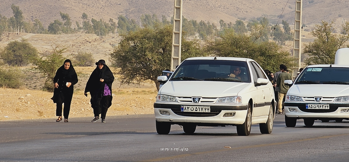 جاماندکان اربعین درشهرستان بهمئی شلمچه ای دیگردرمسیرشهدای گمنام تاشهیدان(خوب)ازخودبه یادگارگذاشتند